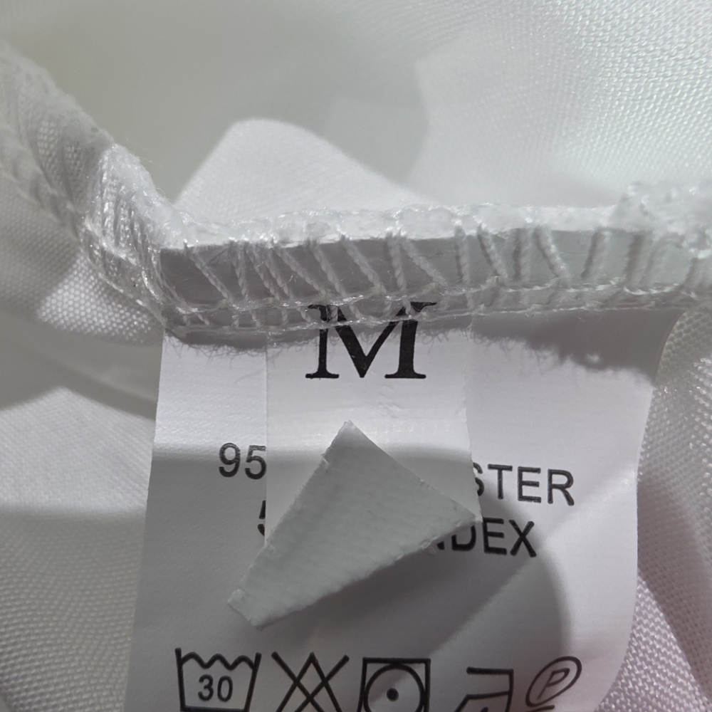 White Eyelet Womens Dress Size Medium - Picture 3 of 7